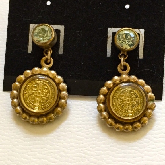 Rare VSA retired San Benito Magdalena topaz earrings  FINAL PRICE - Picture 5 of 8